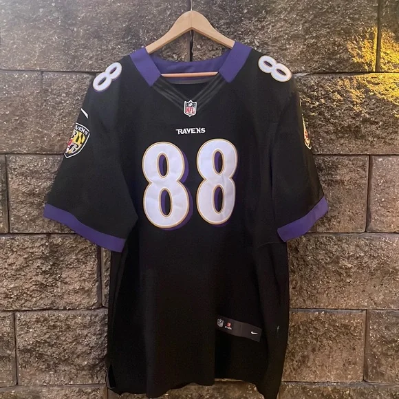 VINTAGE Baltimore Ravens Nike On Field 88 Dennis Pitta Jersey Size Men s XL